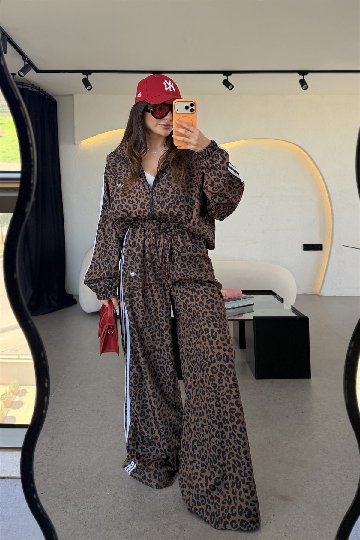 Romina Leopar Desen Eşofman Takımı