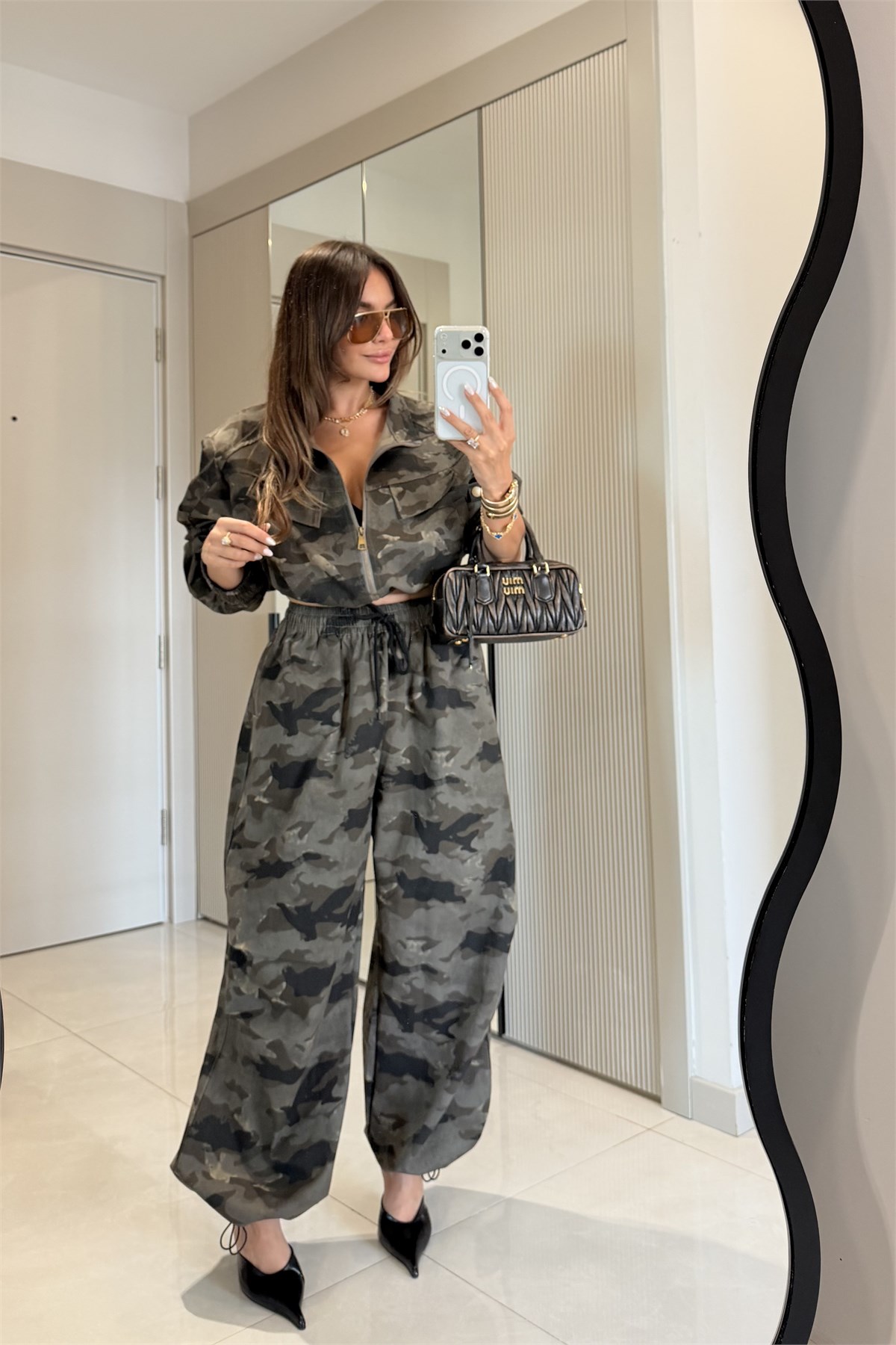 Roslin İthal Kamuflaj Premium Takım