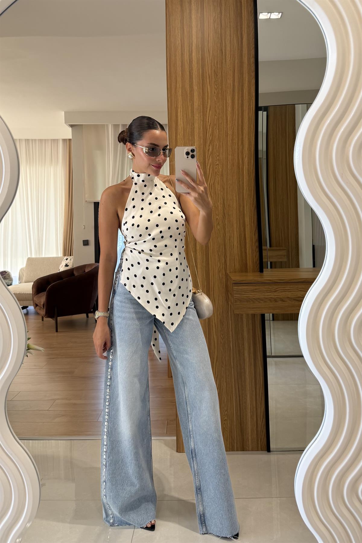 Rudway Kenarları Zımba Detaylı Jean