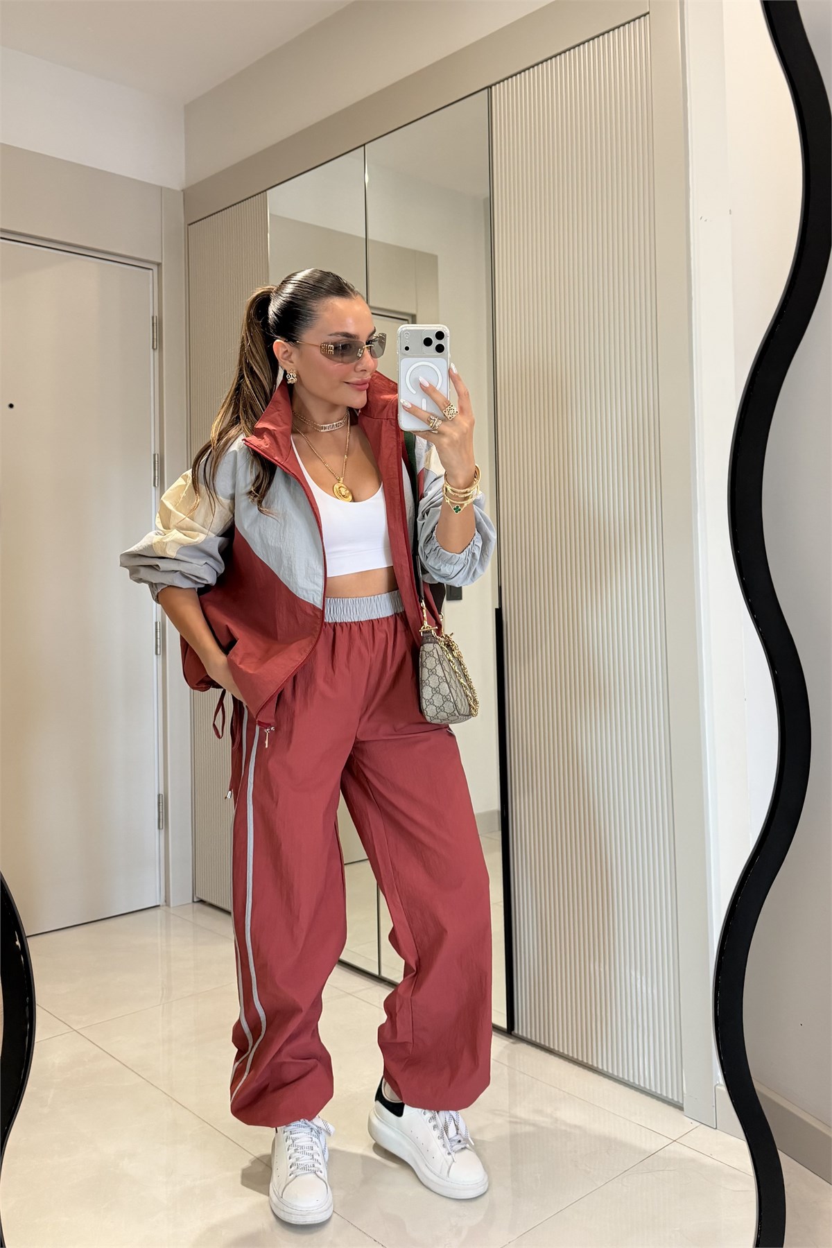 Sammy Oranj Paraşüt Garnili Takım