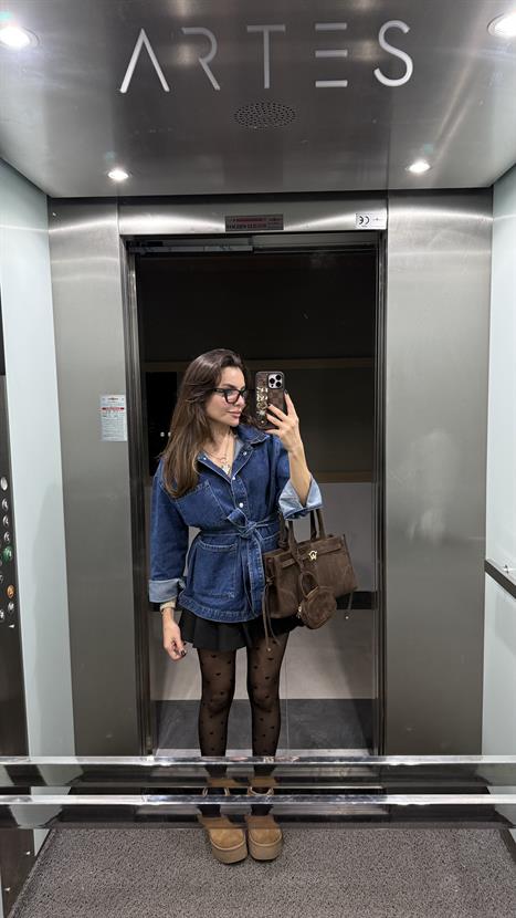 Silva kemerli kot gömlek 