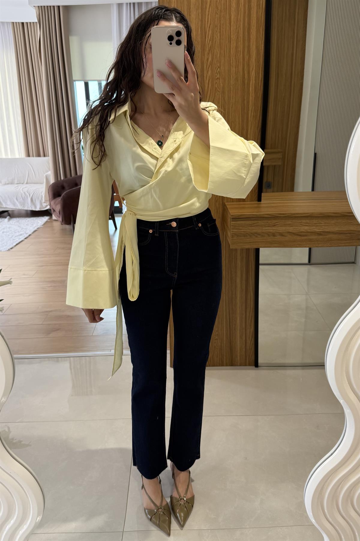 Slange Darkblue Boyfit Jean 