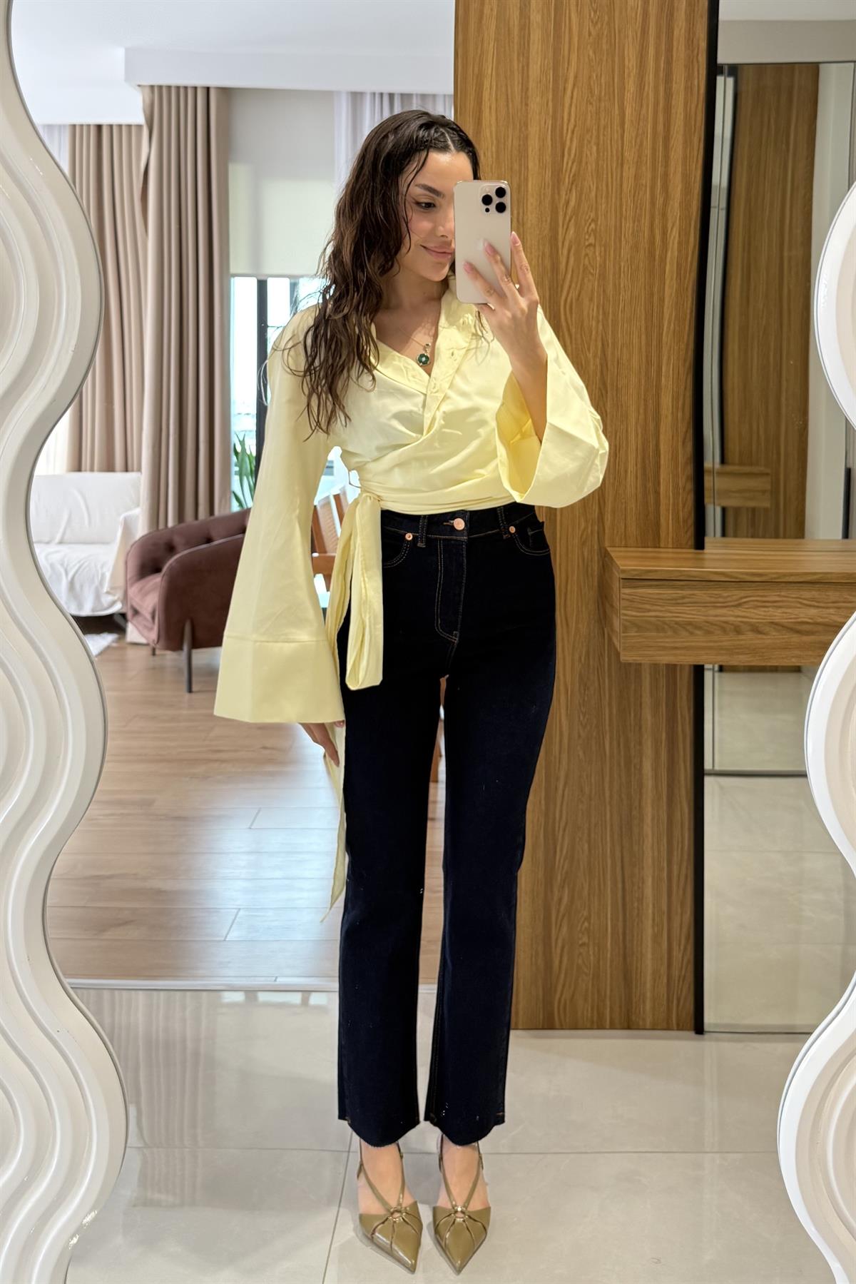 Slange Darkblue Boyfit Jean 