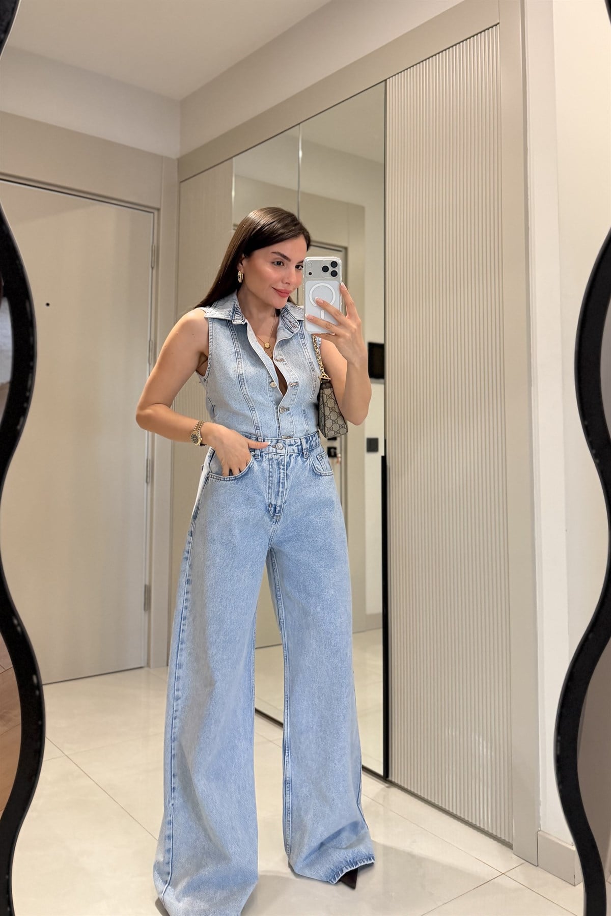 Sores Lightblue Premium Denim Takım