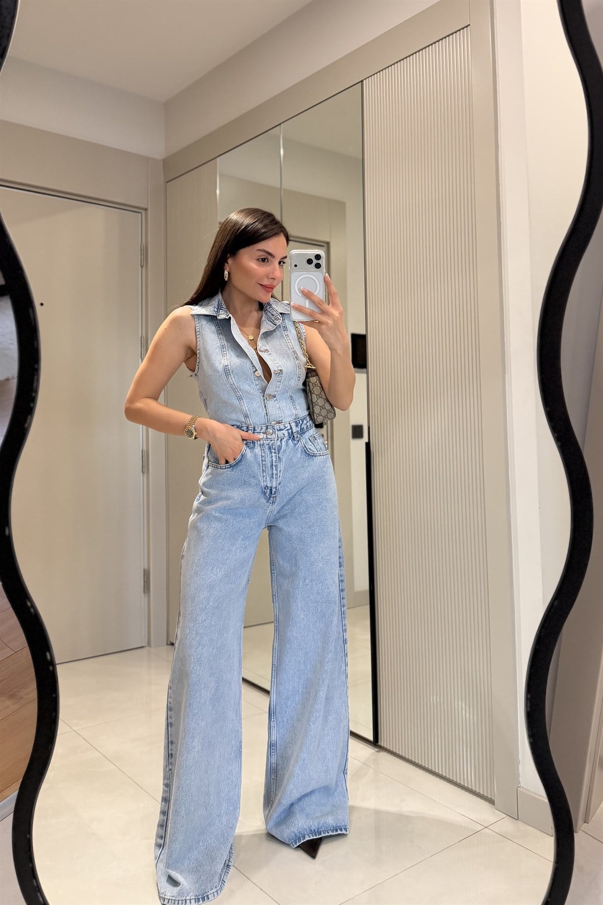 Sores Lightblue Premium Denim Takım