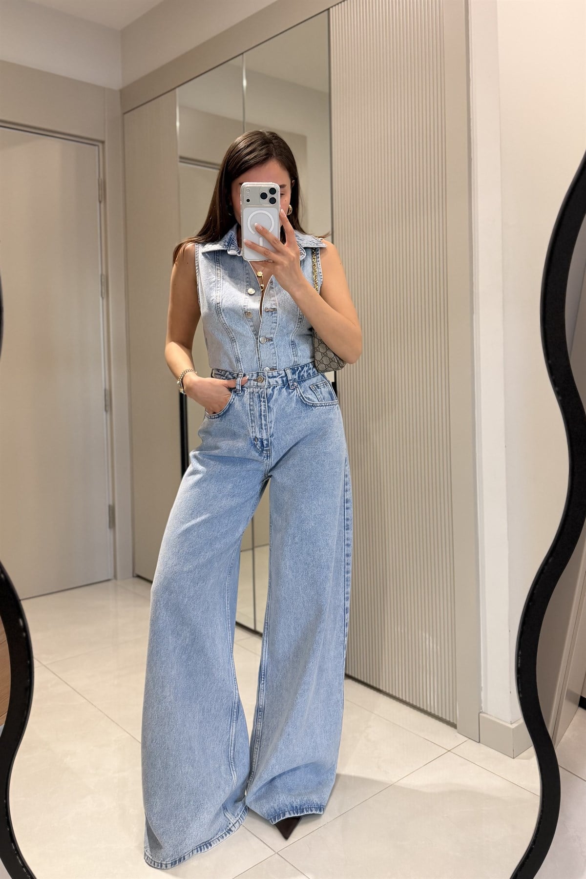 Sores Lightblue Premium Denim Takım