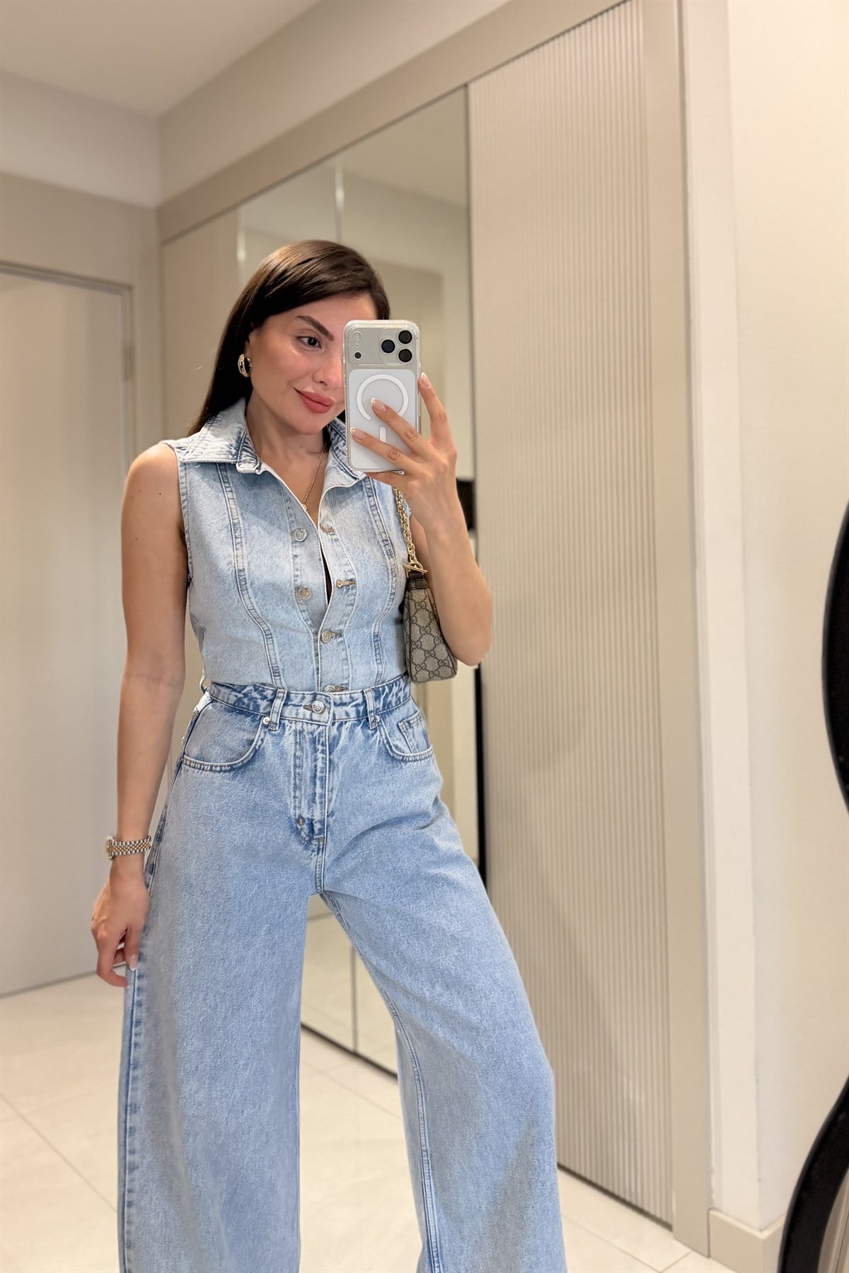 Sores Lightblue Premium Denim Takım