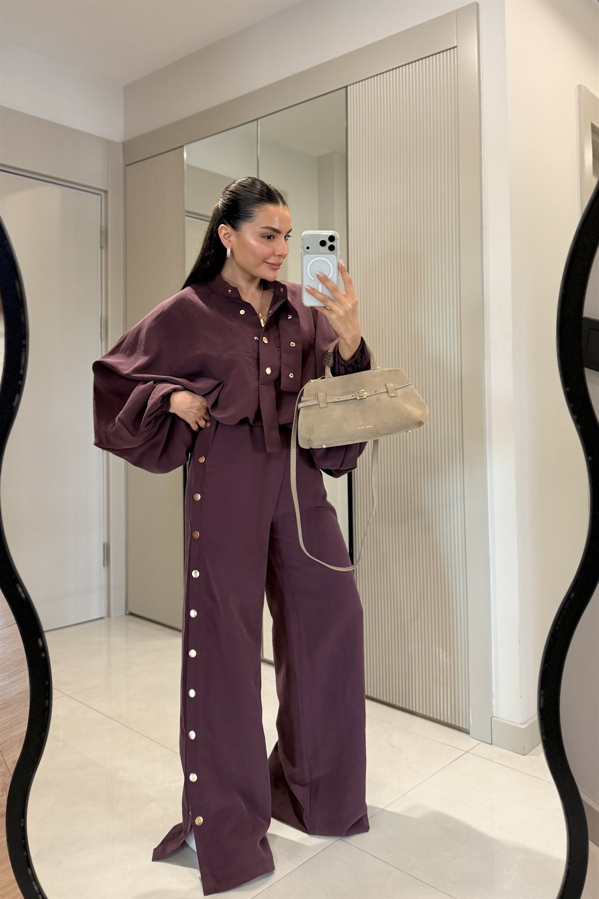 Special Mürdüm Tasarım Çıtçıtlı Takım