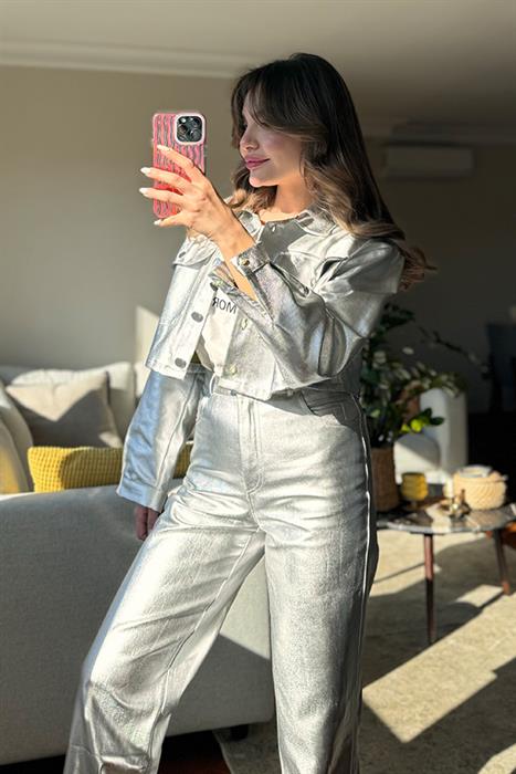 Stephin Silver Ceket Pantolon Takım