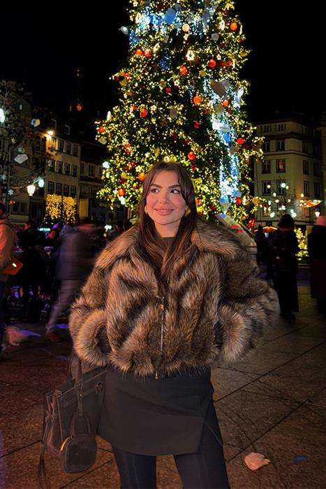 Strasbourg Marka Model Fermuarlı Kürk