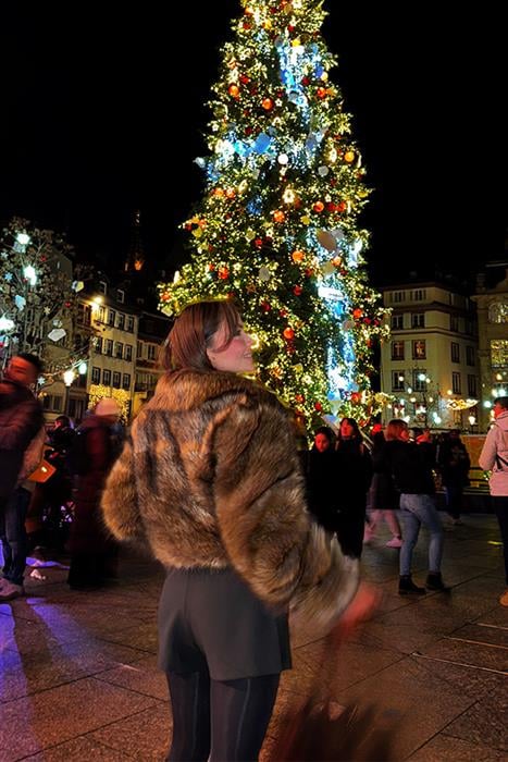 Strasbourg Marka Model Fermuarlı Kürk