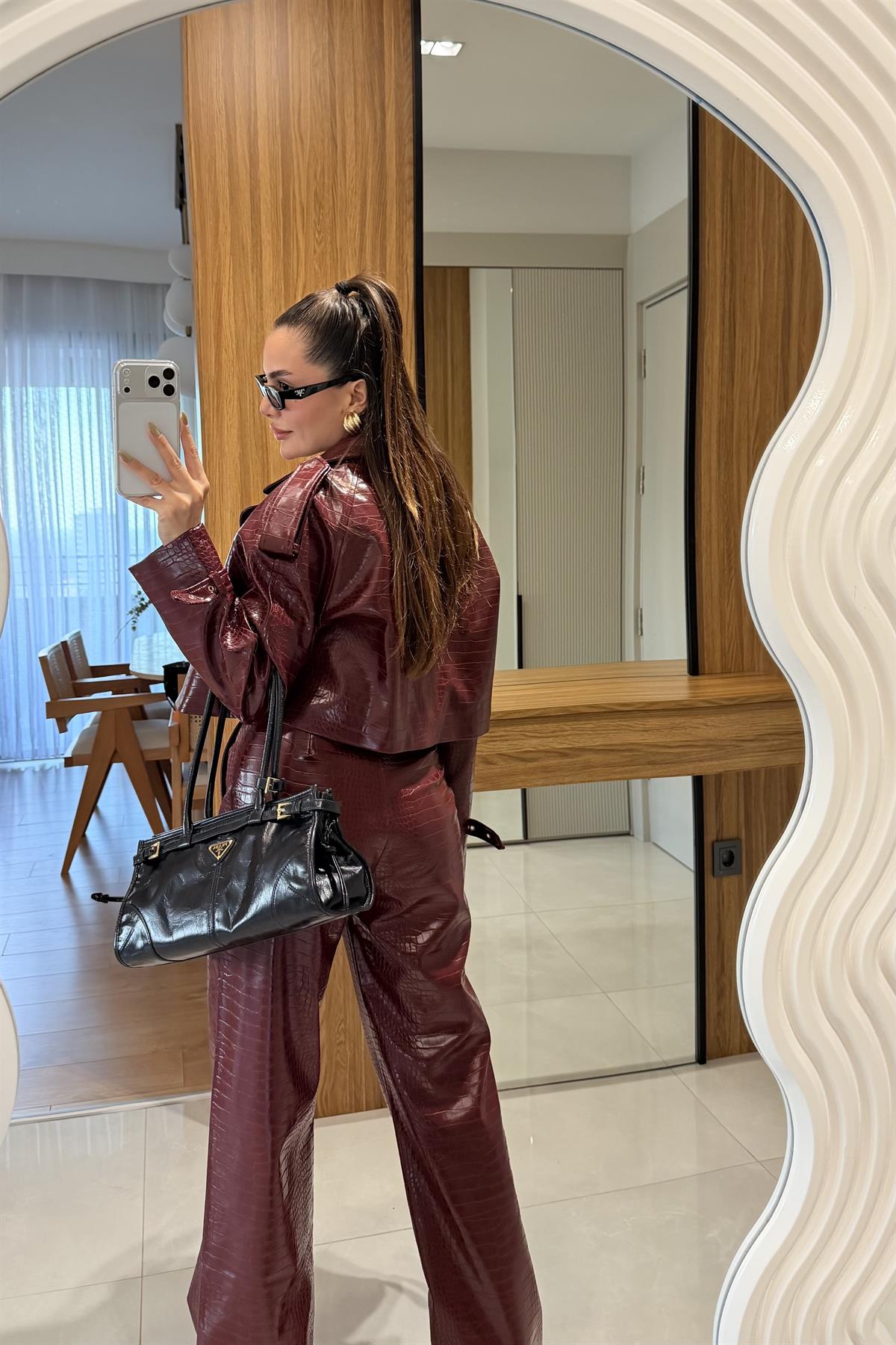 Tatiana Bordo Krokodil Dokulu Pantolon