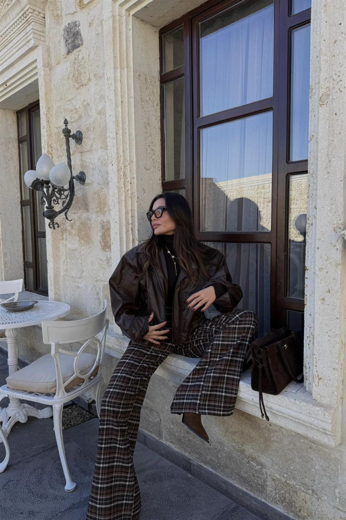 Terazza Ekose Pantolon