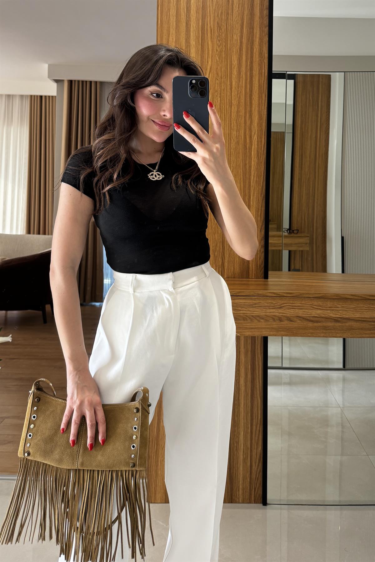 Terry Siyah Transparan Slim Body