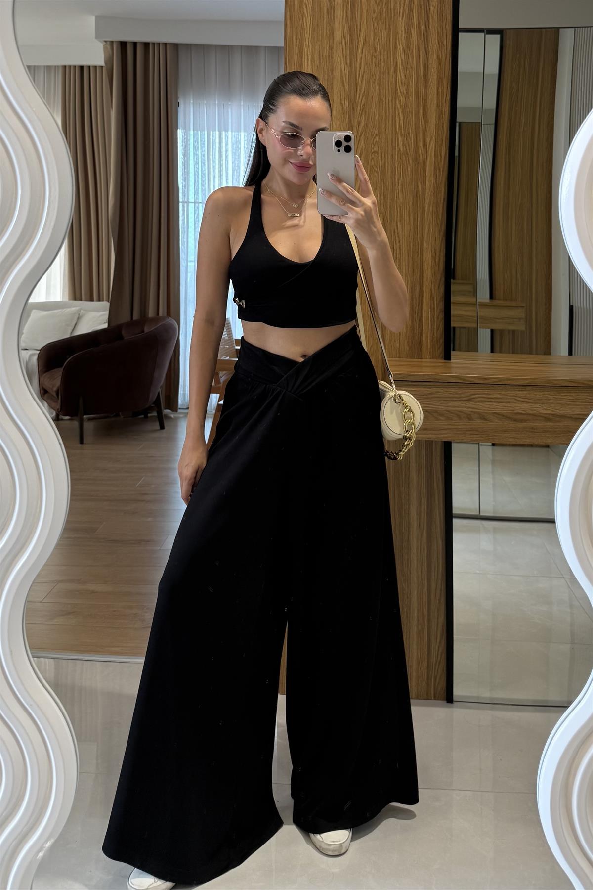 Tiago Siyah  Asimetrik Bel Spor Takım