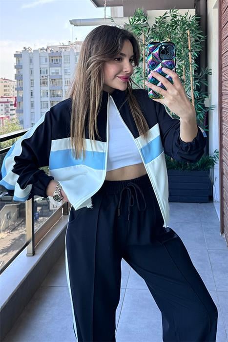 Tyra Renk Geçişli Eşofman Takım
