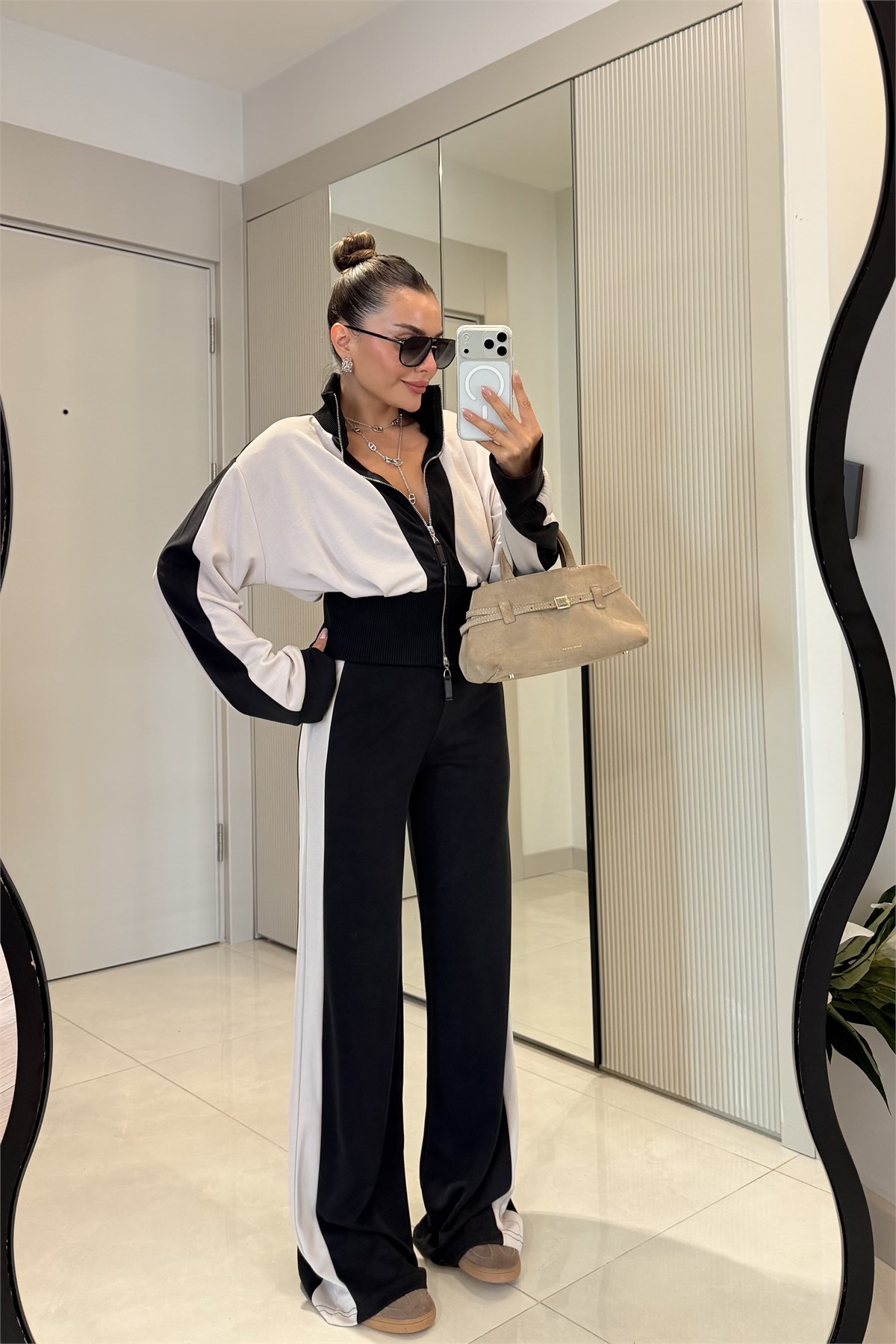 Valerie Krem Garnili Modal Takım
