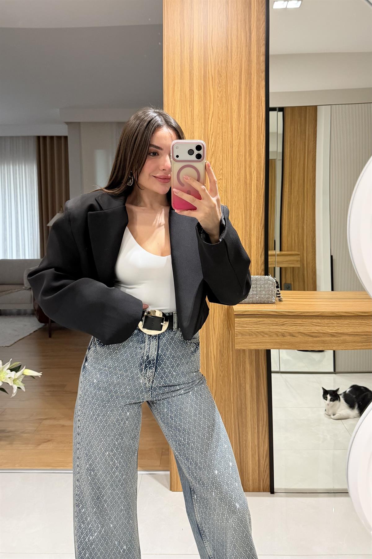 Vanessa Lightblue Taşlı Jean