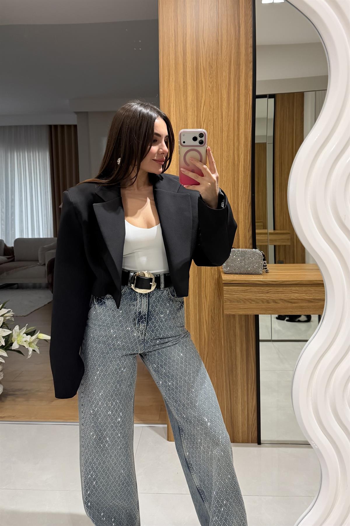 Vanessa Lightblue Taşlı Jean