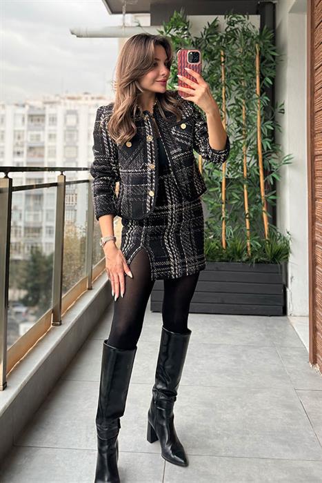 Vasilie Tüvit Takım - Siyah