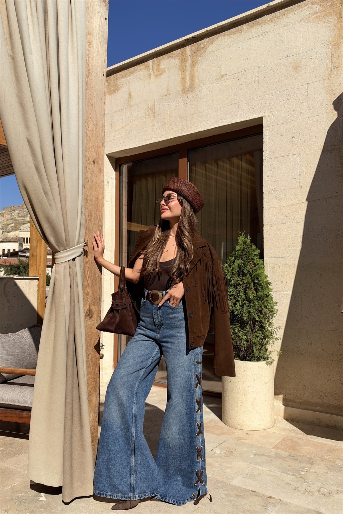 Vasse Midblue Yanları Kuşgözü Detaylı Tasarım Jean