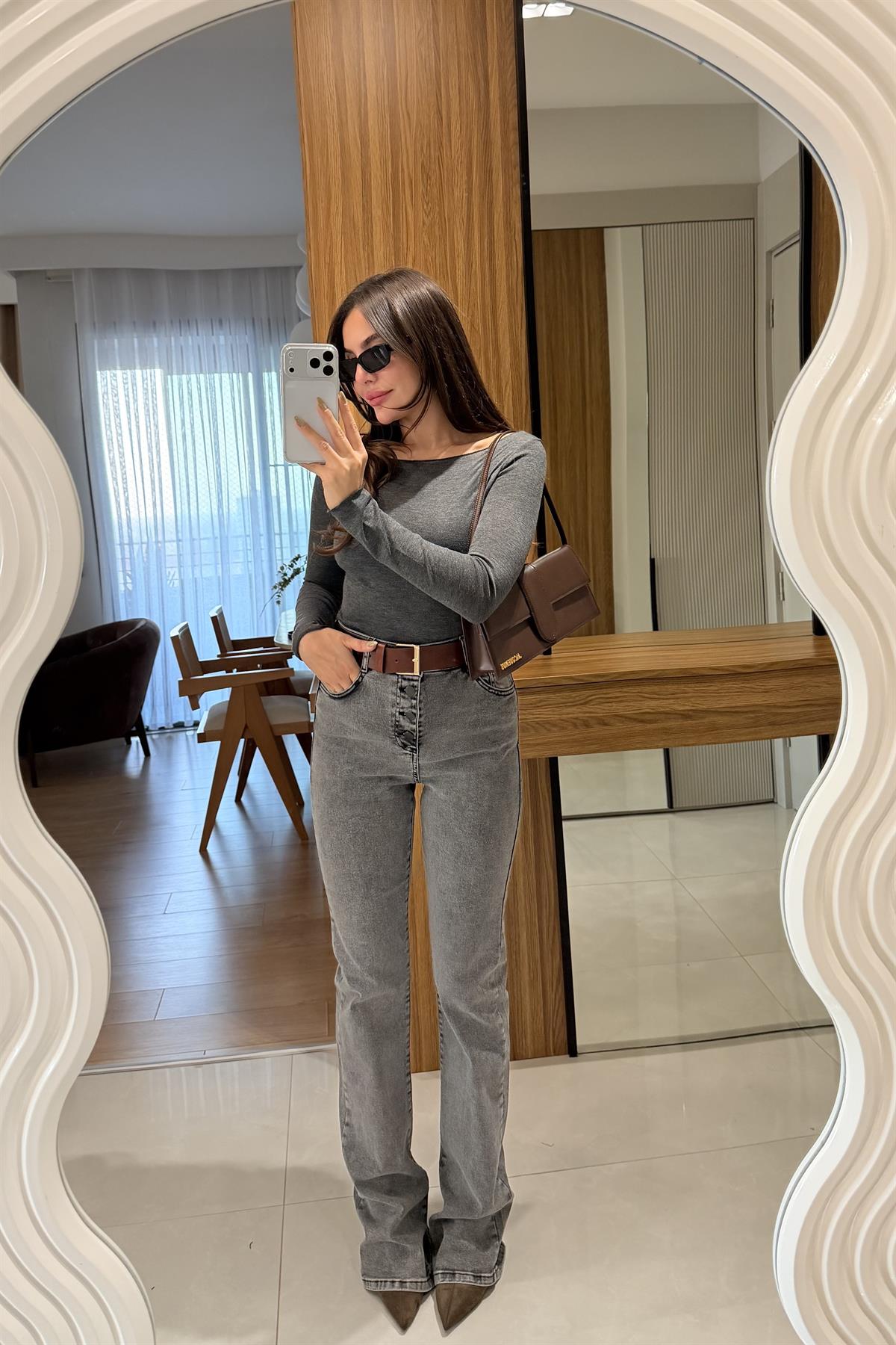 Veneto Füme İspanyol Jean