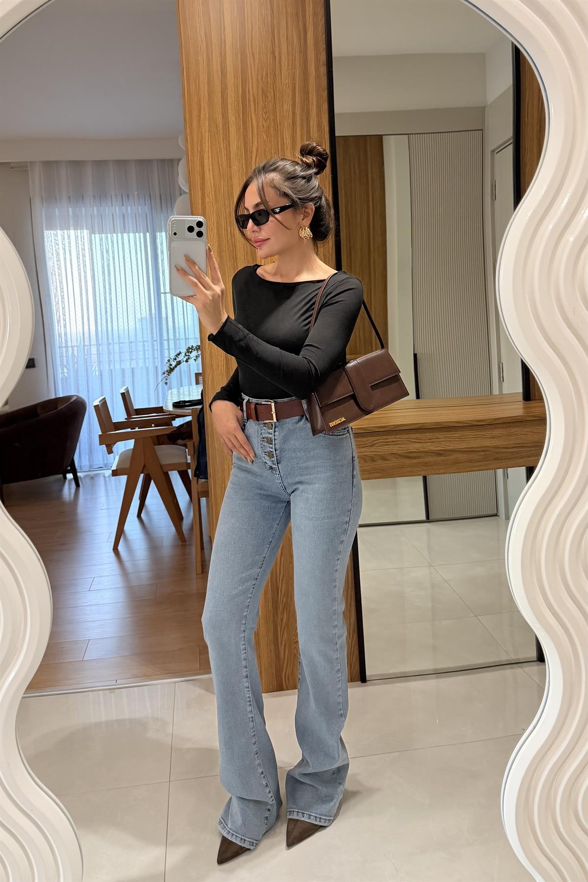 Veneto Midblue İspanyol Jean