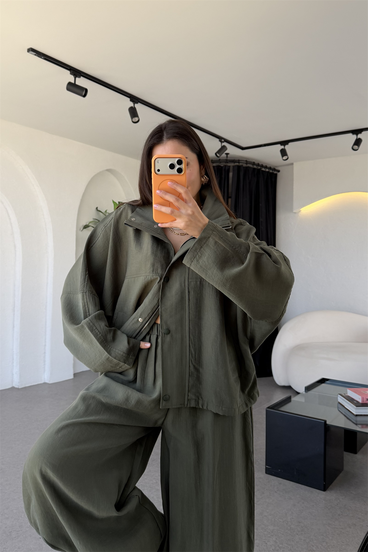 Vessi Haki Premium Bomber İkili Takım