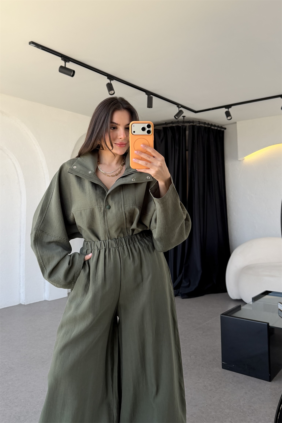 Vessi Haki Premium Bomber İkili Takım