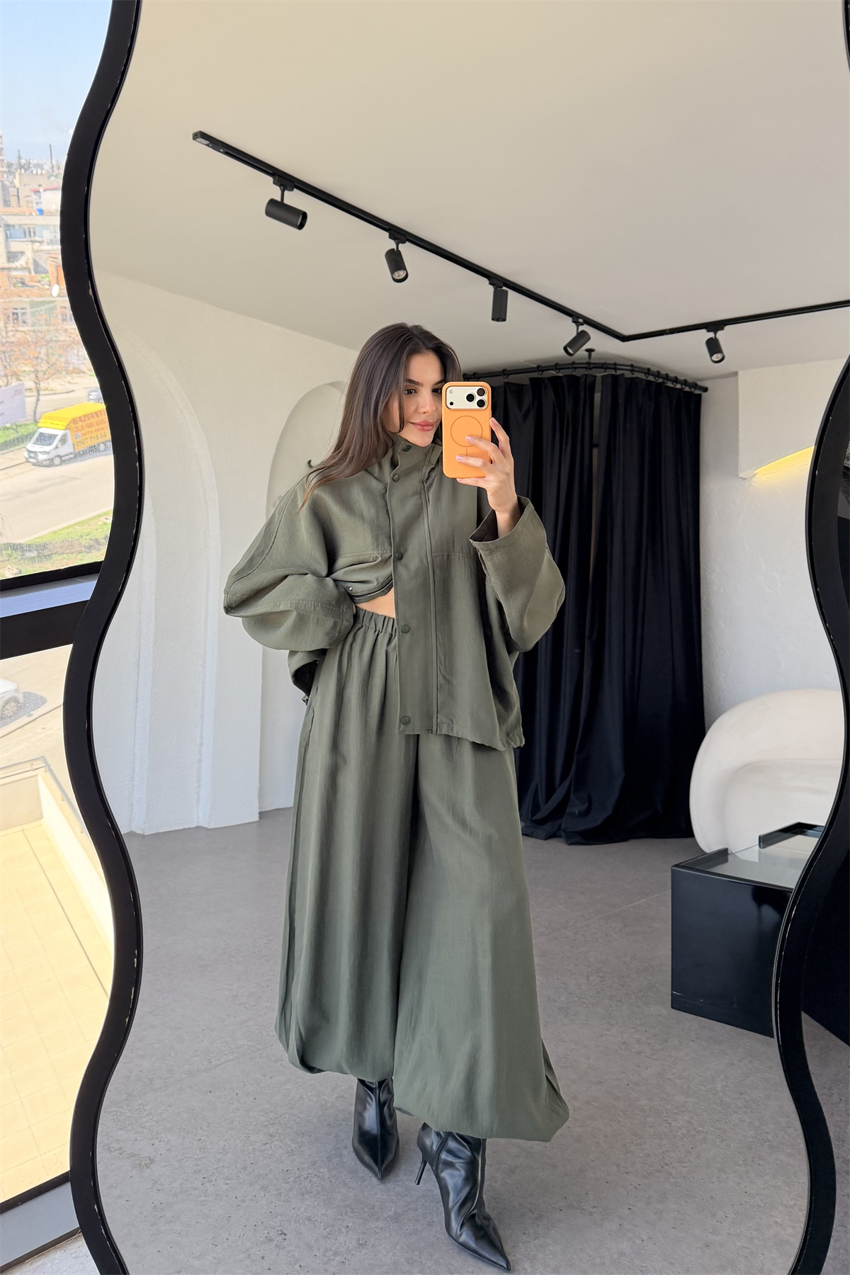 Vessi Haki Premium Bomber İkili Takım