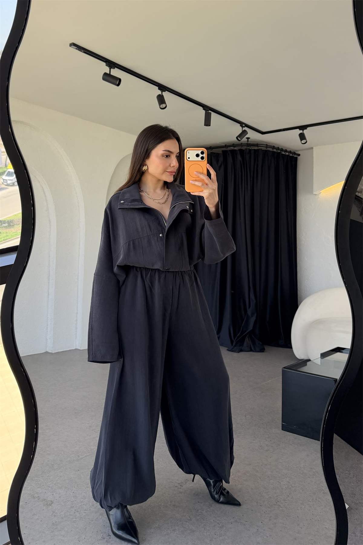 Vessi Lacivert Premium Bomber İkili Takım