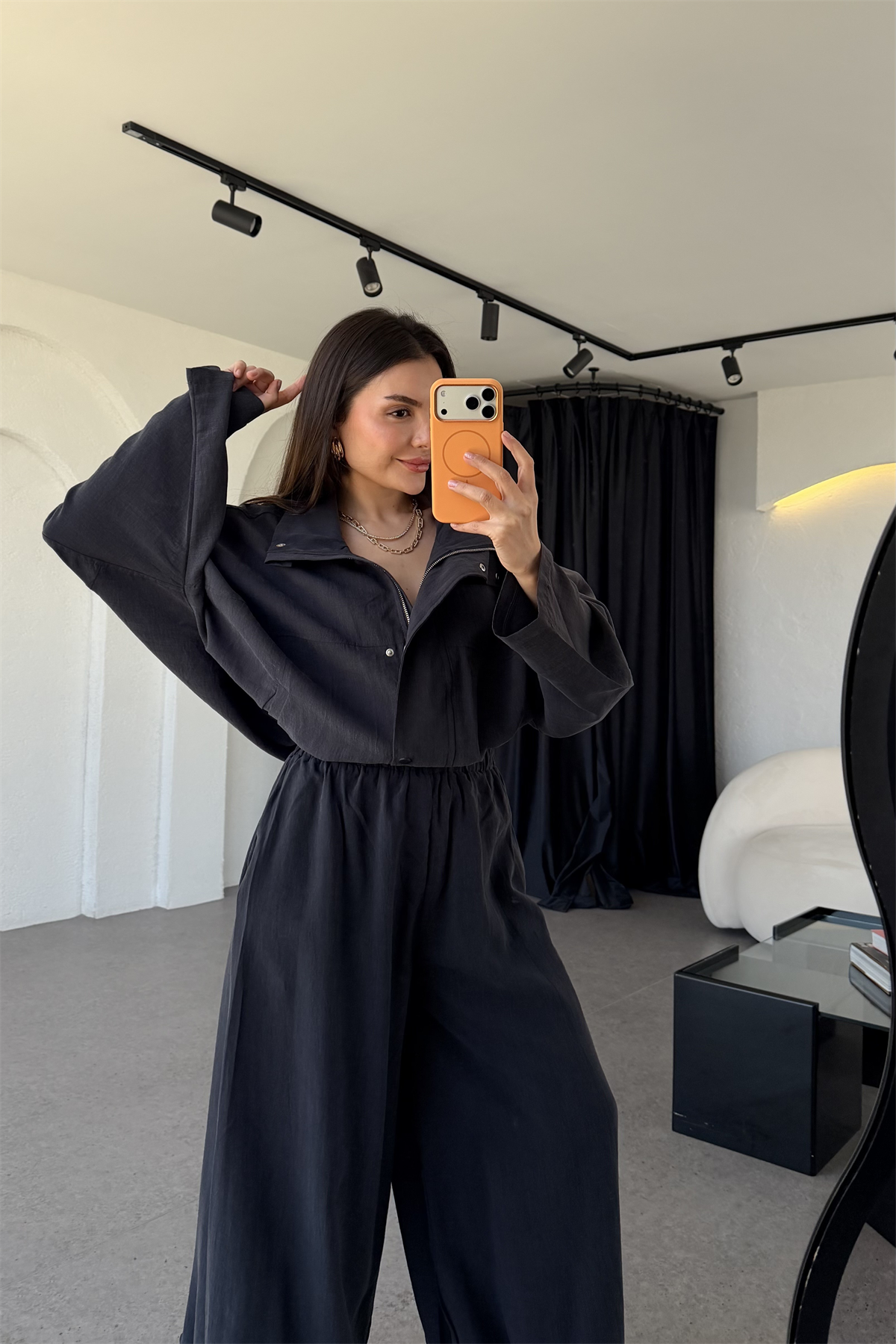 Vessi Lacivert Premium Bomber İkili Takım