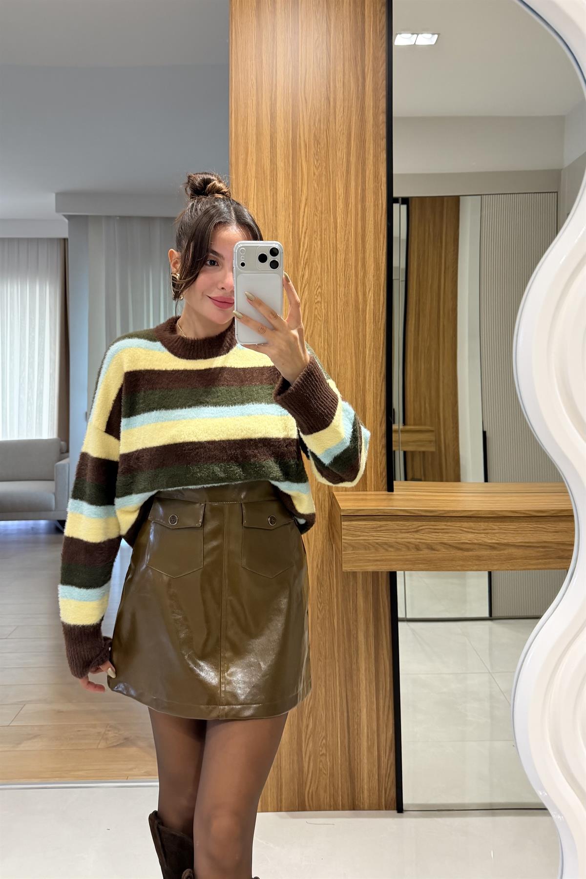 Visavi Yeşil Rugan Etek