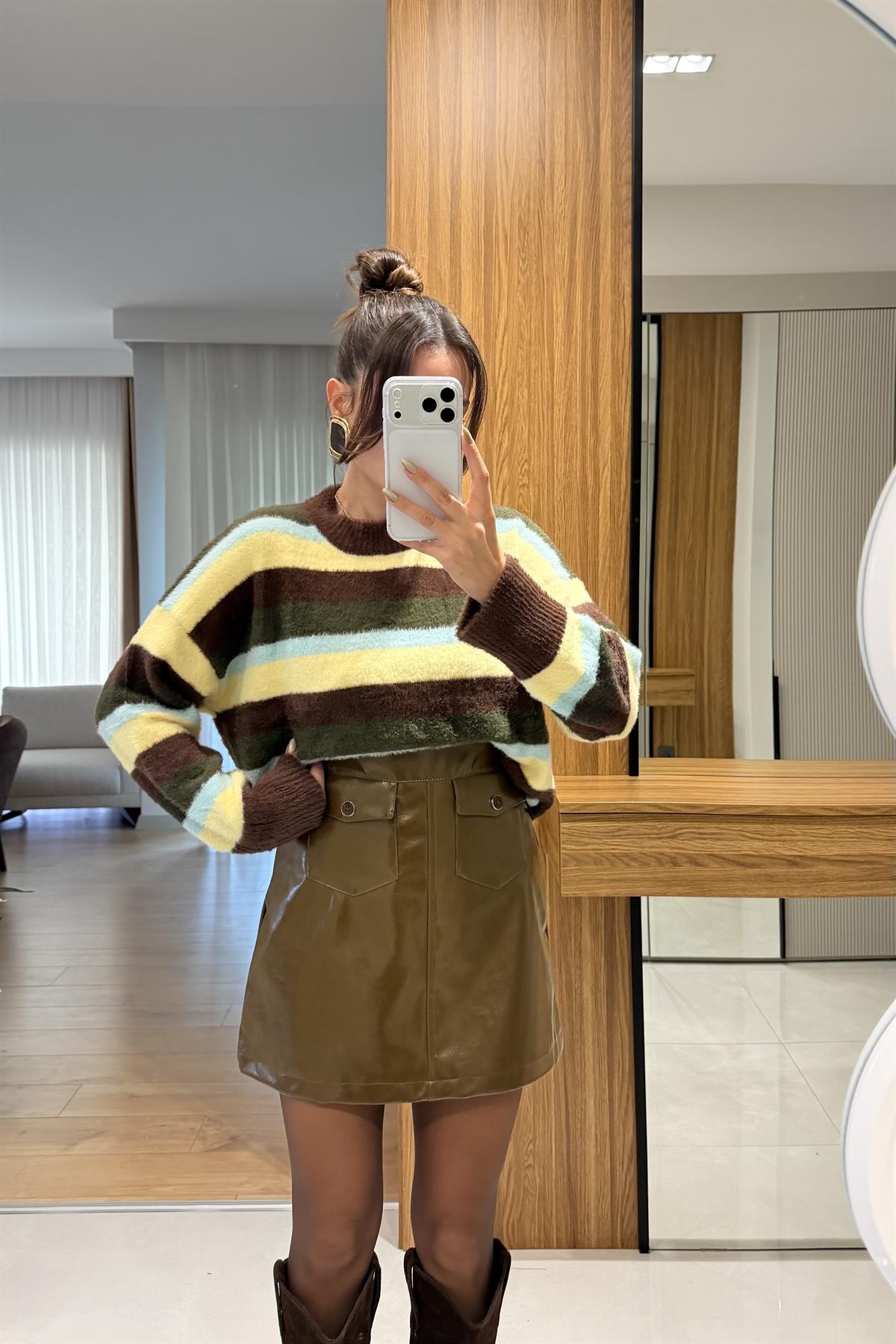 Visavi Yeşil Rugan Etek