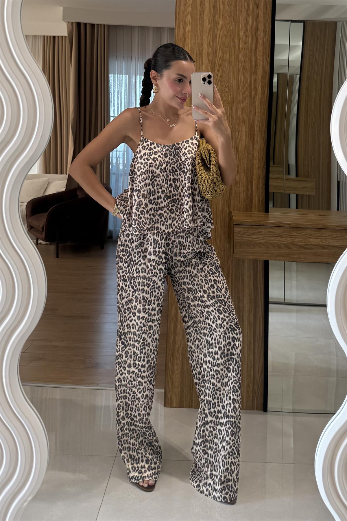 Wallace Saten Leopar Takım