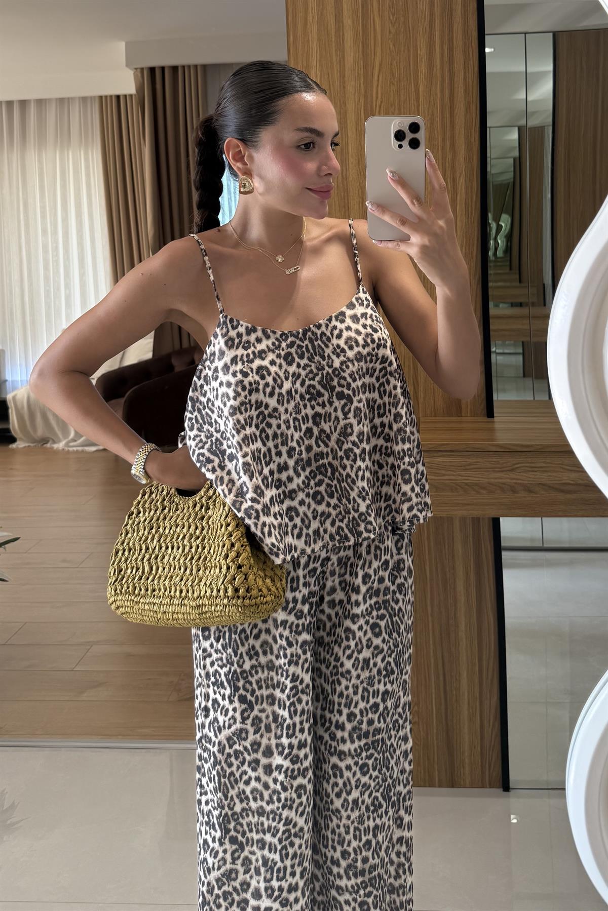 Wallace Saten Leopar Takım