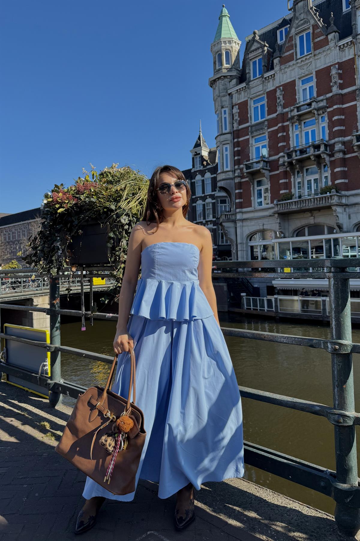 Wallen Mavi Kloş Etekli Premium Takım