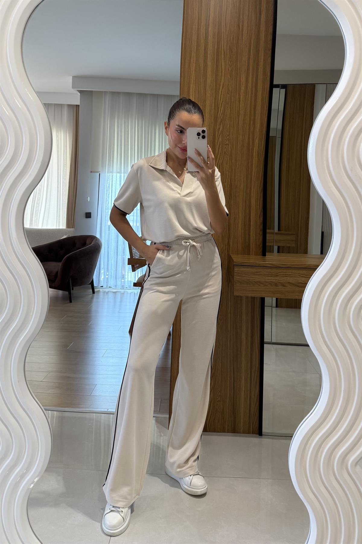 Wans Krem Biyeli Pike Modal Takım