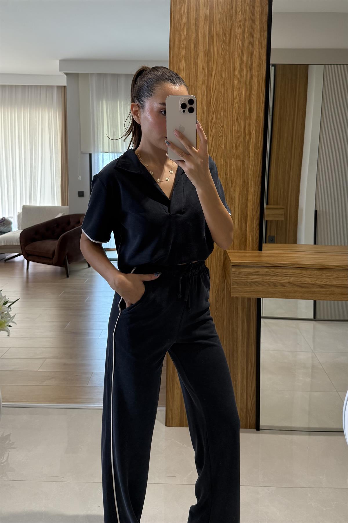 Wans Siyah Biyeli Pike Modal Takım