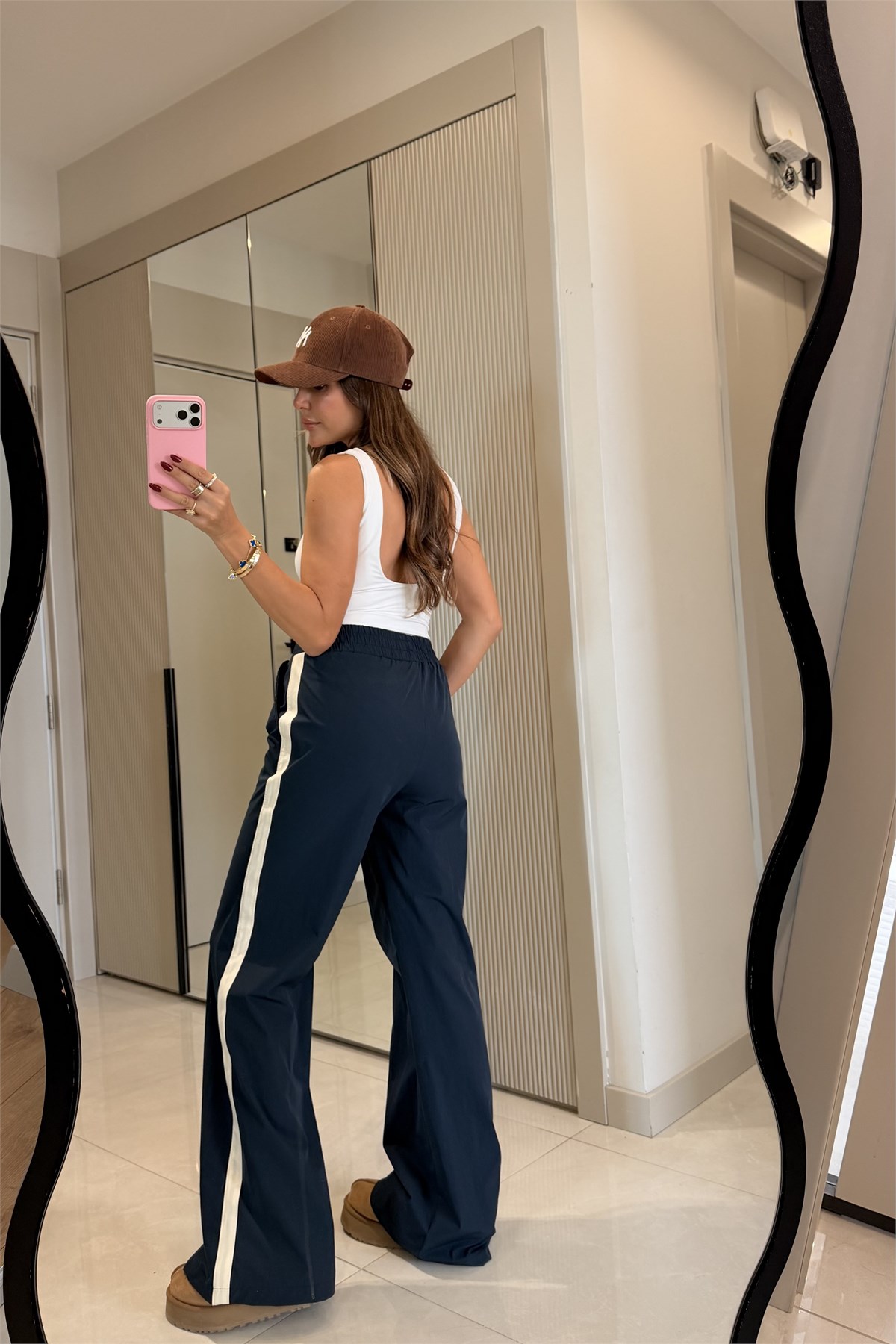 Warren Ekru Ceket Marka Model Pantolonlu Takım