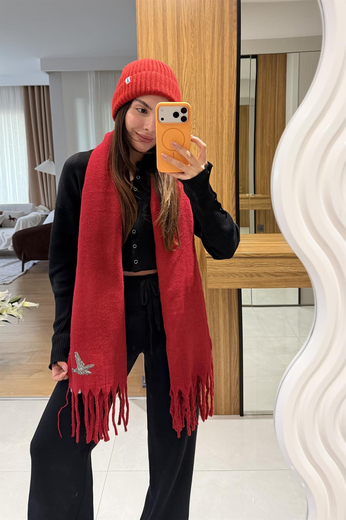 Welma Siyah Çıtçıt Düğmeli Triko Takım