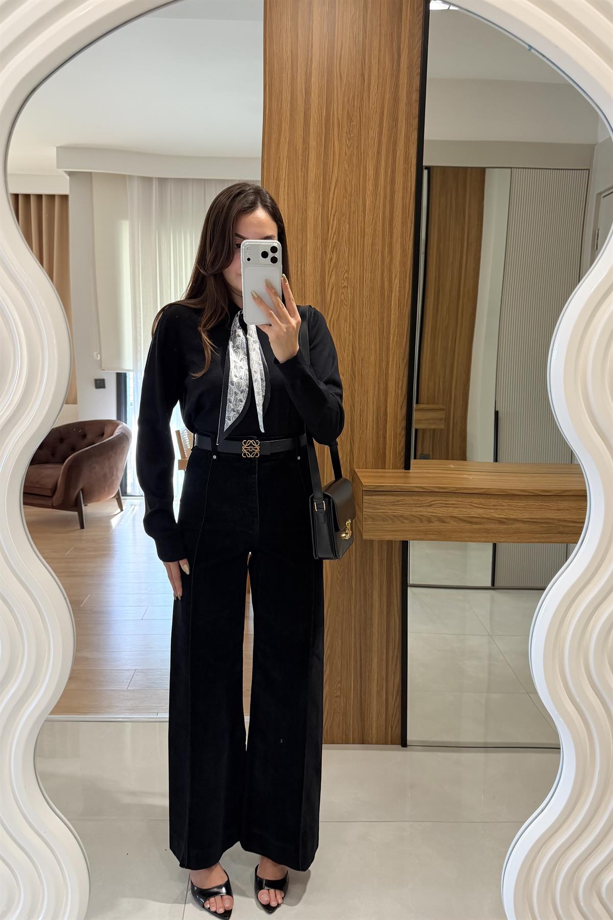 Zenvio Siyah Kadife Orjinal Pantolon