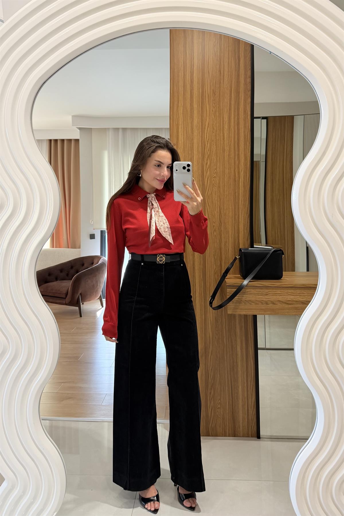 Zenvio Siyah Kadife Orjinal Pantolon