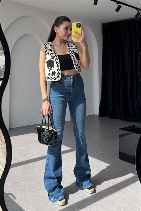 Zoya Midblue Orijinal İspanyol Jean