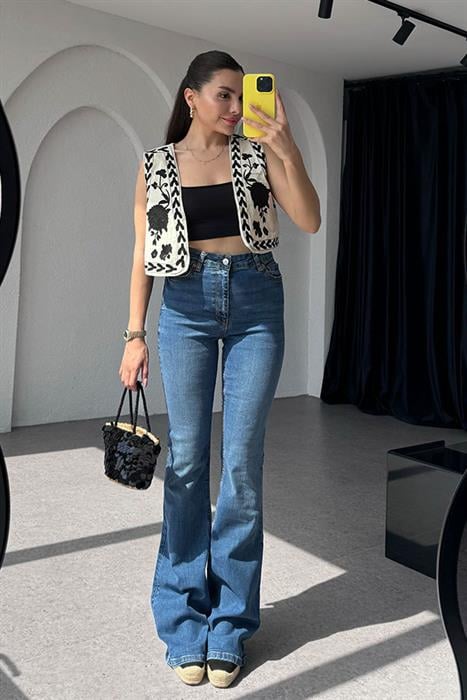 Zoya Midblue Orijinal İspanyol Jean