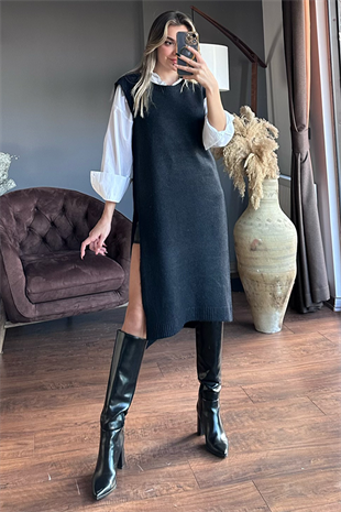 Zr triko süveter elbise