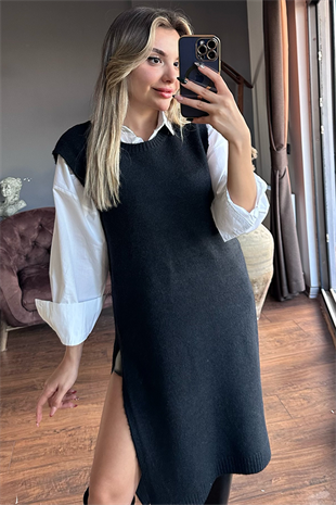 Zr triko süveter elbise