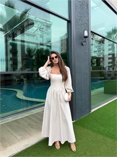 QULOVEYENİ GELENLERTaş Korseli Maxi Boy Elbise
