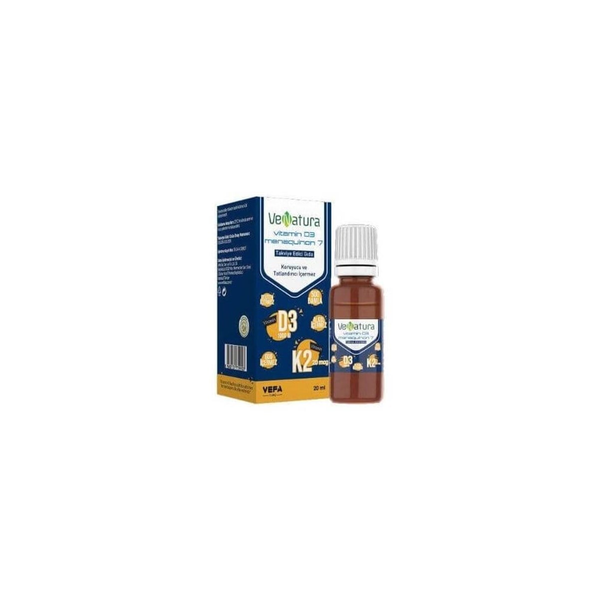  Venatura D3 K2 Damla 20 ml