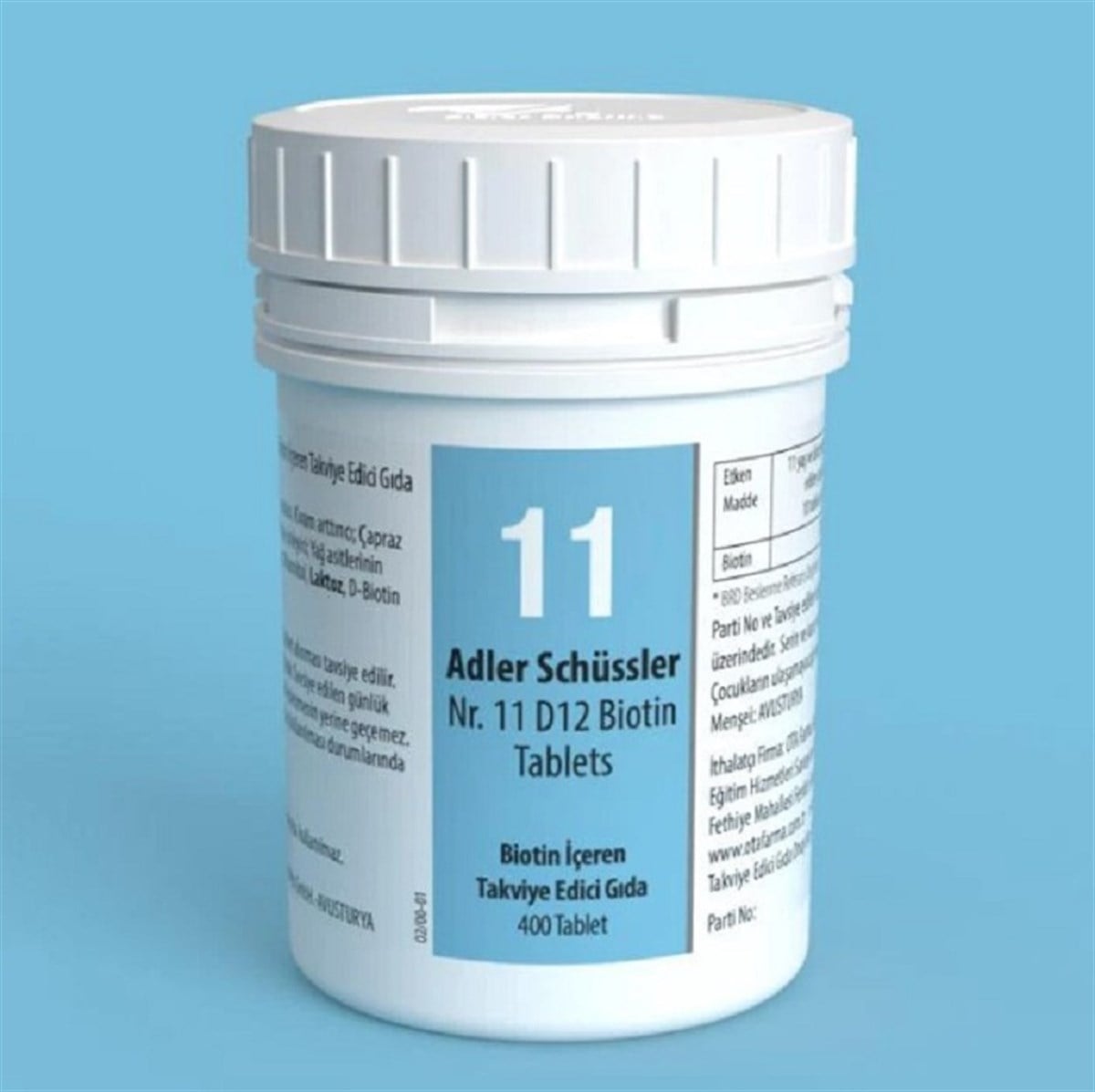 Adler Adler Schüssler No: 11 Tablets